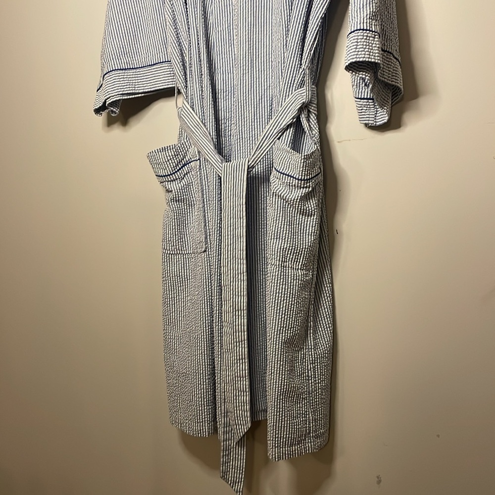 💥PIERRE CARDIN Striped Robe - Picture 5 of 11